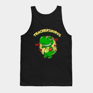 Teachersaurus Tank Top